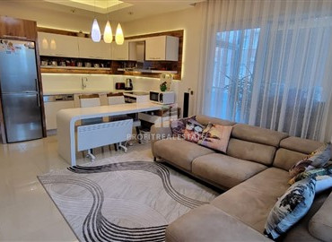 Cozy two bedroom apartment, furnished and equipped, 250 meters from Mahmutlar beach, Alanya, 112 m2 ID-7701 фото-1