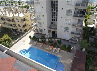 View apartment with two bedrooms in a residence with a swimming pool, on the first coastline in the Kestel area ID-7703 фото-10