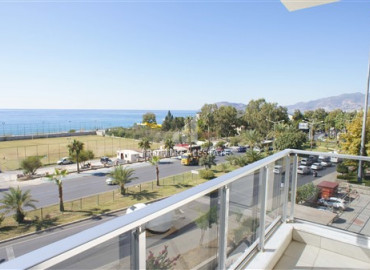 Spacious furnished duplex 3 + 1 overlooking the Mediterranean Sea and the Alanya fortress in Kestel ID-7706 фото-17