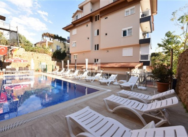 Cozy apartment in Kestel, with one bedroom, equipped with furniture and appliances, Alanya, 65 m2 ID-7711 фото-17