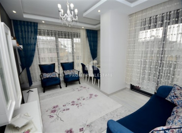 New furnished apartment with two bedrooms and separate kitchen 600m from Keykubat beach ID-7717 фото-2}}