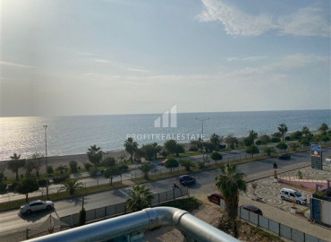 View furnished duplex-penthouse with two bedrooms on the first coastline in Kestel ID-7718 фото-15