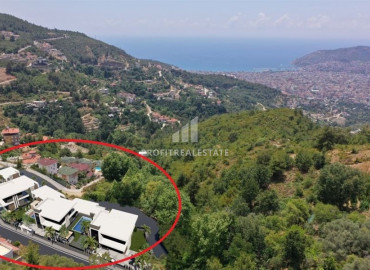 Luxury real estate under construction, in the mountainous area of Tepe, Alanya, 245-710 m2 ID-7743 фото-2