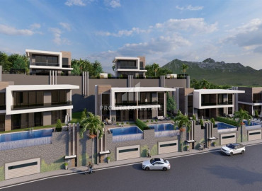 Luxury real estate under construction, in the mountainous area of Tepe, Alanya, 245-710 m2 ID-7743 фото-6