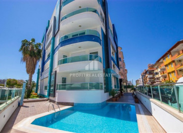 Cozy one-bedroom apartment, ready to move in, 100 meters from the sea, Oba, Alanya, 55 m2 ID-7748 фото-1