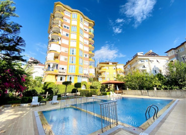 Cozy two bedroom apartment with furniture and household appliances in the center of Alanya with mountain views ID-7751 фото-16