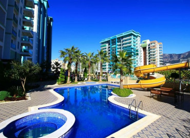 Large furnished two bedroom apartment on a high floor in Mahmutlar with sea views ID-7752 фото-15