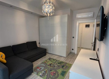 Меблированная трехкомнатная квартира с отдельной кухней на высоком этаже в резиденции премиум класса в Махмутларе ID-7771 фото-11