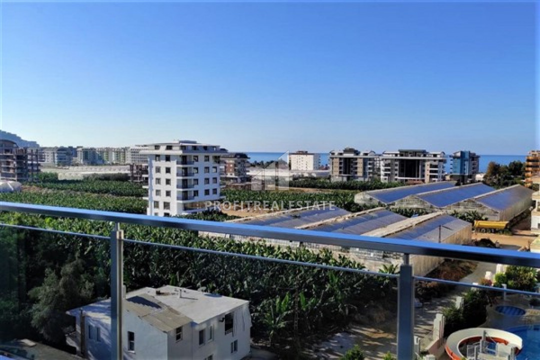 View apartment 1 + 1 with furniture and household appliances in a building with a wide facilities in Mahmutlar ID-7773 фото-2