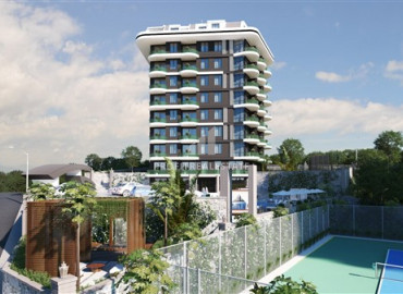 Выгодное предложение для ваших инвестиций. Новый жилой проект в живописном районе Демирташ, Аланья, 46-150 м2 ID-7800 фото-4