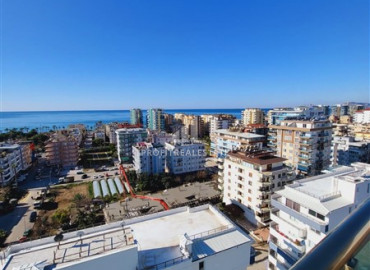 Duplex apartment with three bedrooms and furniture, 300 meters from the sea, Mahumutlar, Alanya, 150 m2 ID-7810 фото-15