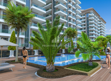 Spacious one-bedroom apartment in a new luxury residence in Mahmutlar ID-7828 фото-4