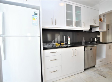 Duplex apartment, 2 + 1 layout with furniture and appliances, in the center of Oba, Alanya, 110 m2 ID-7830 фото-4