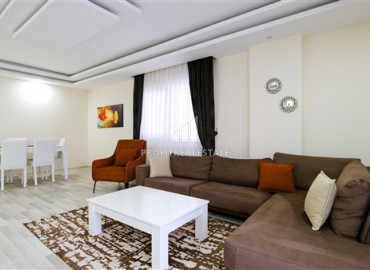 Two-storey apartment with two bedrooms, equipped with furniture and appliances, Mahmutlar, Alanya, 120 m2 ID-7833 фото-1