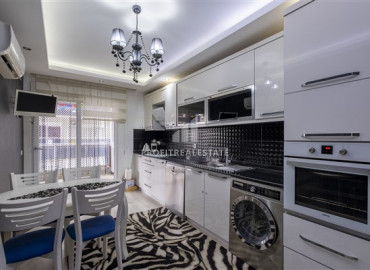 Furnished 3 + 1 apartment with a separate kitchen in a residence with a rich facilities in Alanya - Cikcilli ID-7836 фото-5