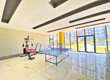 Furnished view apartment with three bedrooms and a separate kitchen in the new residence of Mahmutlar ID-7863 фото-13