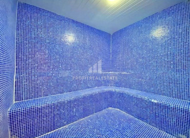 Furnished view apartment with three bedrooms and a separate kitchen in the new residence of Mahmutlar ID-7863 фото-16