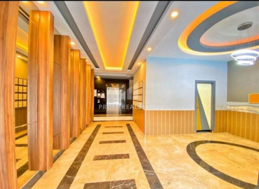 Furnished view apartment with three bedrooms and a separate kitchen in the new residence of Mahmutlar ID-7863 фото-19