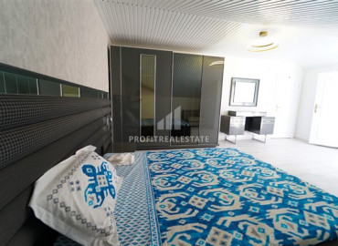 Three bedroom duplex, ready to move in, 300 meters from Oba beach, Alanya, 130 m2 ID-7865 фото-6