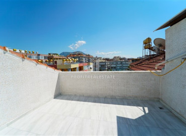 Three bedroom duplex, ready to move in, 300 meters from Oba beach, Alanya, 130 m2 ID-7865 фото-10