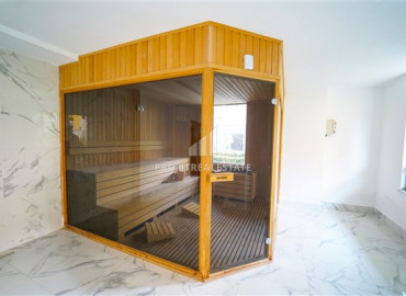 Two bedroom furnished apartment in a residence with a swimming pool, by the sea in Mahmutlar ID-7866 фото-14