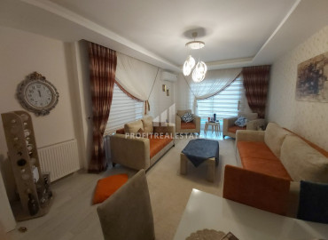 Three bedroom apartment with a separate kitchen in Mersin in a residence with a water park ID-7873 фото-1