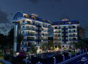 Новые двухкомнатные апартаменты в 350 метрах от моря, Газипаша, Аланья, 48-65 м2 ID-7889 фото-12