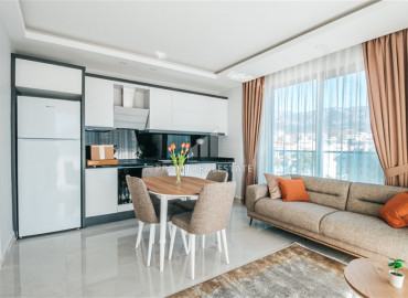 New design one-bedroom apartment on the first coastline in the elite residence Mahmutlar ID-7904 фото-2