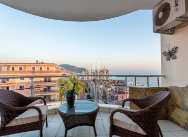 Spacious furnished duplex 2 + 1 with excellent views of the mountains and the sea on the main street of Mahmutlar ID-7906 фото-18