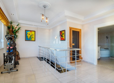 Spacious furnished duplex 2 + 1 with excellent views of the mountains and the sea on the main street of Mahmutlar ID-7906 фото-12