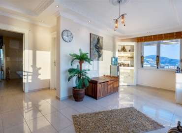 Spacious furnished duplex 2 + 1 with excellent views of the mountains and the sea on the main street of Mahmutlar ID-7906 фото-15