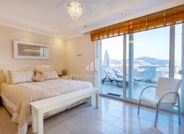 Spacious furnished duplex 2 + 1 with excellent views of the mountains and the sea on the main street of Mahmutlar ID-7906 фото-5