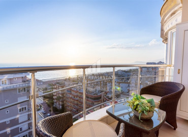 Spacious furnished duplex 2 + 1 with excellent views of the mountains and the sea on the main street of Mahmutlar ID-7906 фото-19