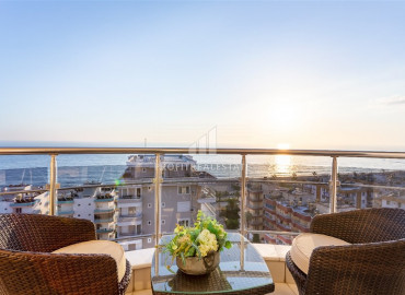 Spacious furnished duplex 2 + 1 with excellent views of the mountains and the sea on the main street of Mahmutlar ID-7906 фото-27