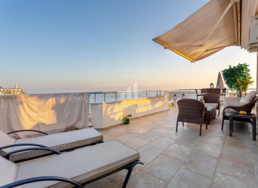 Spacious furnished duplex 2 + 1 with excellent views of the mountains and the sea on the main street of Mahmutlar ID-7906 фото-20