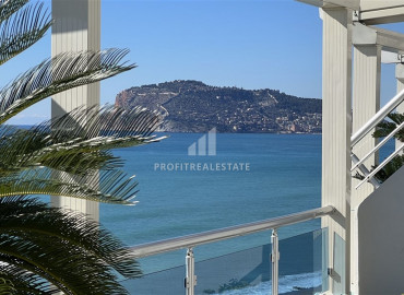 Stunning 4 + 1 duplex with sea and mountain views on the first coastline in Tosmur near the Dim Chai River ID-7961 фото-21