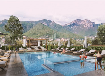 New one-bedroom apartment in a residence built in 2022, Oba, Alanya, 50 m2 ID-7970 фото-10