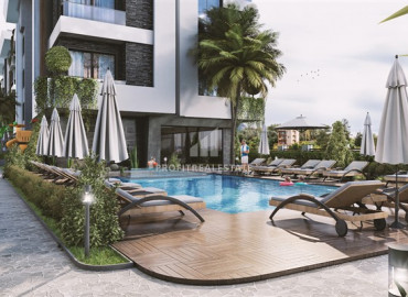 New one-bedroom apartment in a residence built in 2022, Oba, Alanya, 50 m2 ID-7970 фото-11