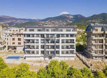 New one-bedroom apartment in a residence built in 2022, Oba, Alanya, 50 m2 ID-7970 фото-13