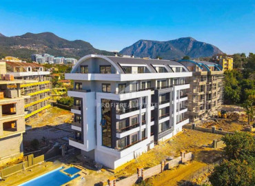 New one-bedroom apartment in a residence built in 2022, Oba, Alanya, 50 m2 ID-7970 фото-14