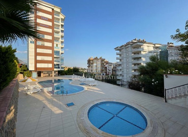 Furnished two bedroom apartment with mountain views 800m from the sea in Alanya Tosmur ID-7977 фото-1