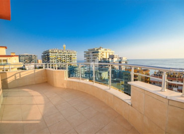 Five-room furnished view duplex 100 meters from the sea in Mahmutlar ID-7981 фото-5