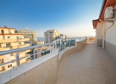 Five-room furnished view duplex 100 meters from the sea in Mahmutlar ID-7981 фото-6