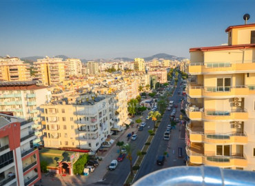 Five-room furnished view duplex 100 meters from the sea in Mahmutlar ID-7981 фото-7