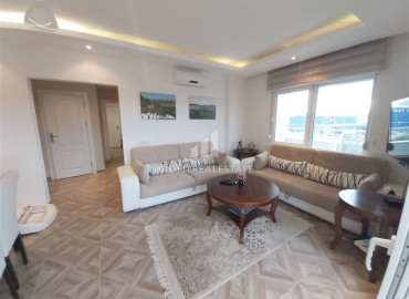 Furnished two bedroom apartment in a residence with a swimming pool, Cikcilli, Alanya, 110 m2 ID-7987 фото-3