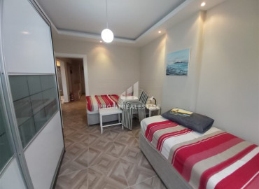 Furnished two bedroom apartment in a residence with a swimming pool, Cikcilli, Alanya, 110 m2 ID-7987 фото-10