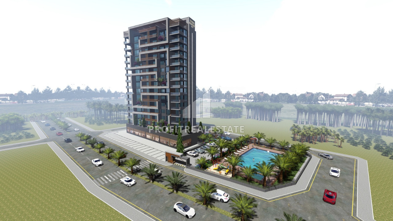 Apartment 2 + 1 in a residence with facilities under construction in the area of Mersin - Tece ID-7997 фото-1