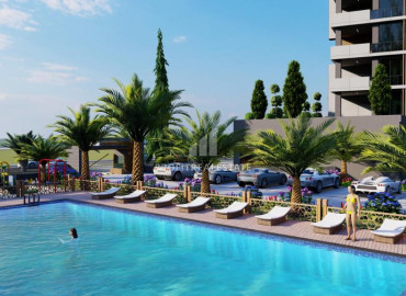 Apartment 2 + 1 in a residence with facilities under construction in the area of Mersin - Tece ID-7997 фото-4