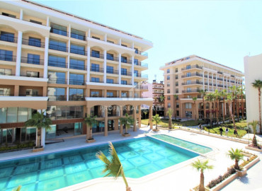 Inexpensive one bedroom apartment, in a hotel building, with access to all facilities, on the first coastline, Konakli, Alanya, 95 m2 ID-8002 фото-15