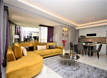 Luxurious one bedroom apartment in a residential residence with rich facilities, Mahmutlar, Alanya, 90 m2 ID-8031 фото-5